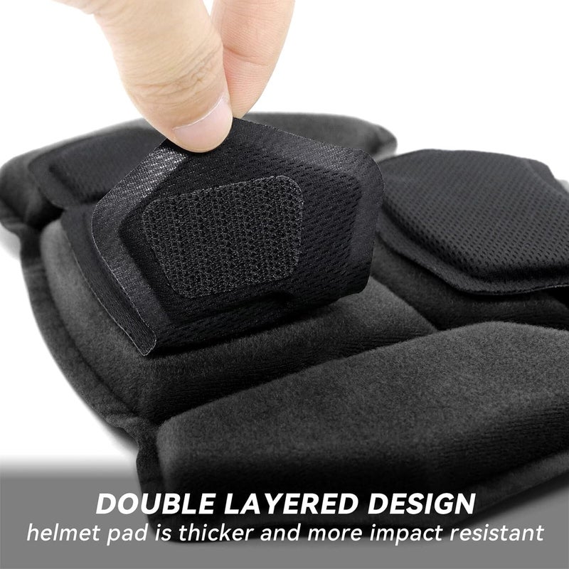 Aoutacc Tactical Airsoft Helmet Pads Internal Memory Foam Foam Protective Cushion Buffer Pad Protection Mat Accessories Liner System for Fast MT MICH IBH AF ACH Helmet - Image 5